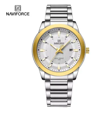 Relógio Masculino NAVIFORCE - Luxo, Estilo e Resistência em Um Só Acessório