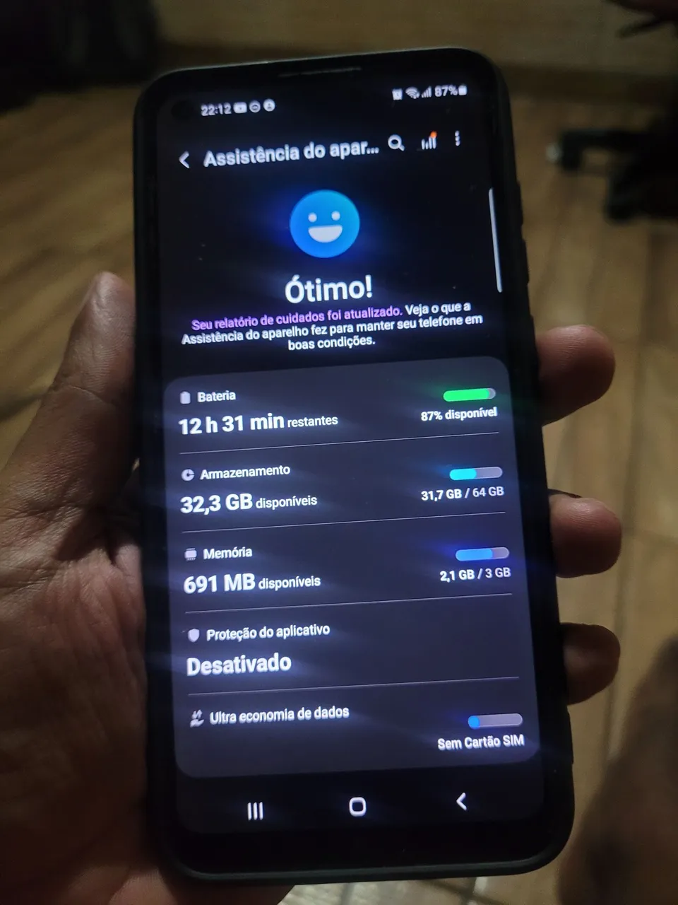 A11 64gb nenhum defeito