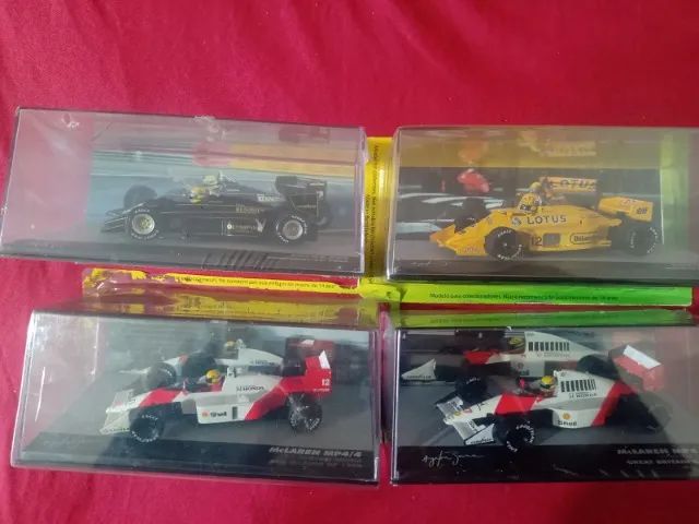 Coleção de Miniaturas Ayrton Senna