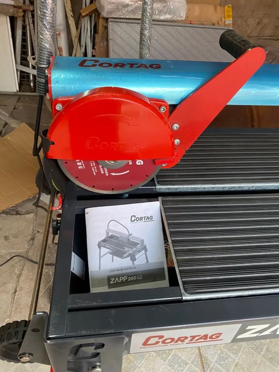 CORTADOR DE PISO ELETRICO ZAPP200 G2 220V 60HZ 900W CORTAG - Foto 5