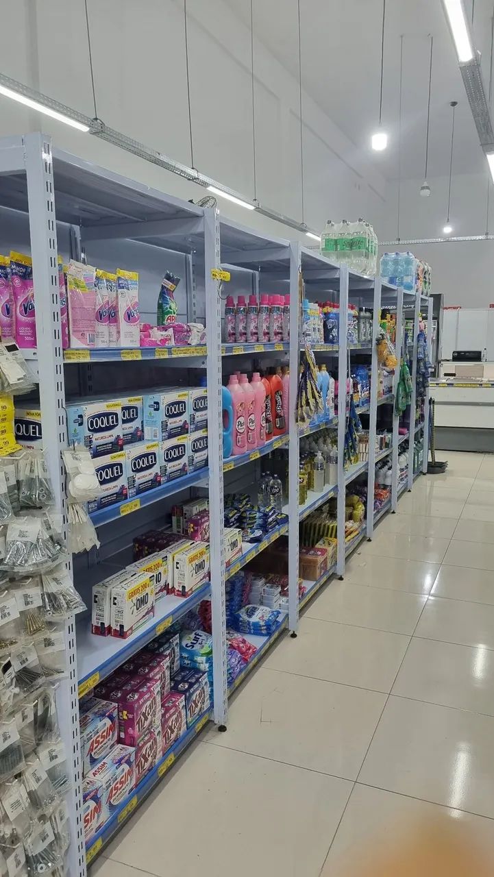 Gondolas rack de aço para comércio