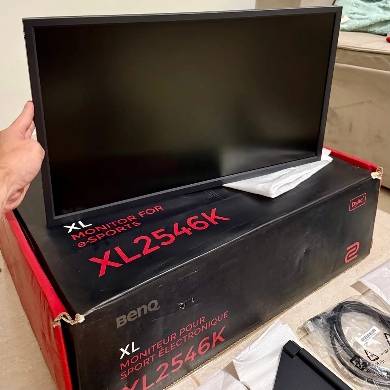 Monitor Gamer BenQ XL2546K 240Hz 0,5ms