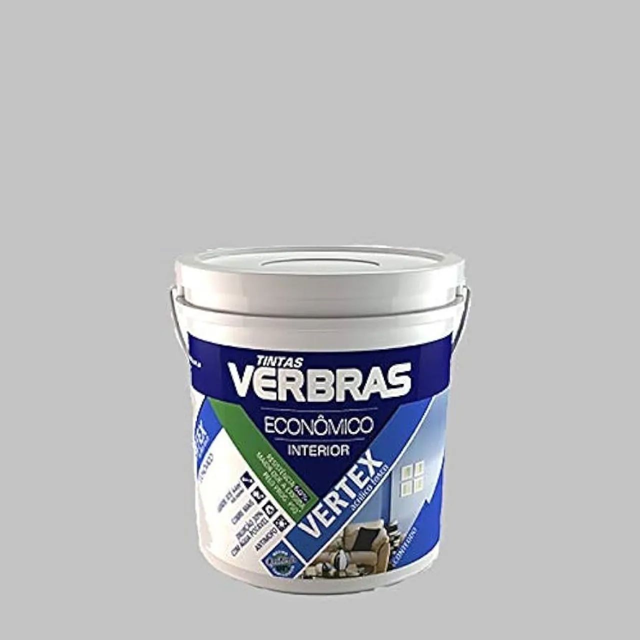 Tinta acrílica fosco branco gelo 15 Litros 