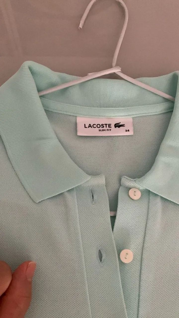 Camiseta Lacoste Slim Fit Verde