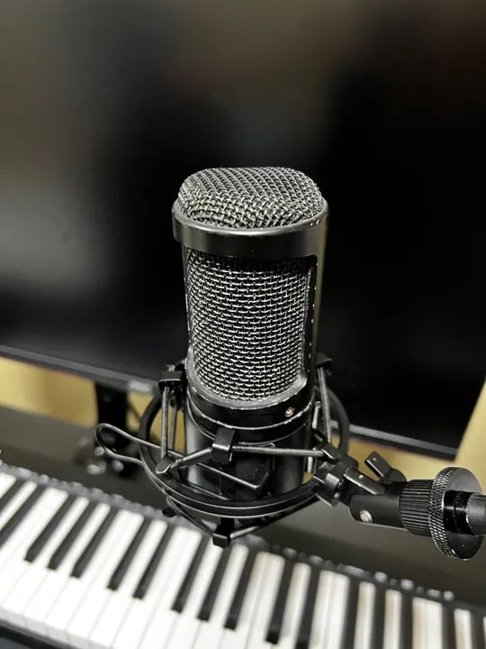 AT2020 Microfone Condensador para Gravação de Áudio - Foto 5