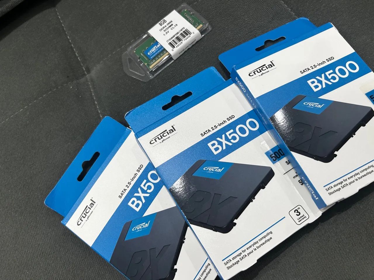 SSD Crucial BX500 500GB SATA - Foto 2