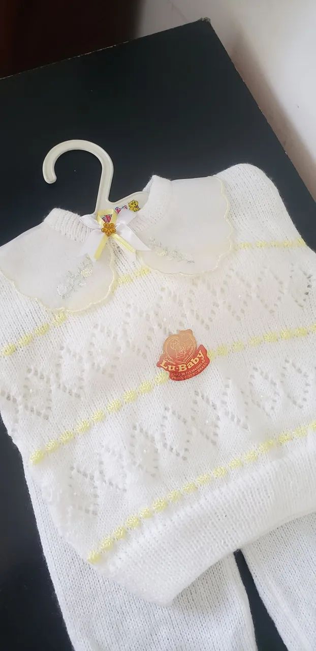 Conjunto de tricot para menina - Foto 2