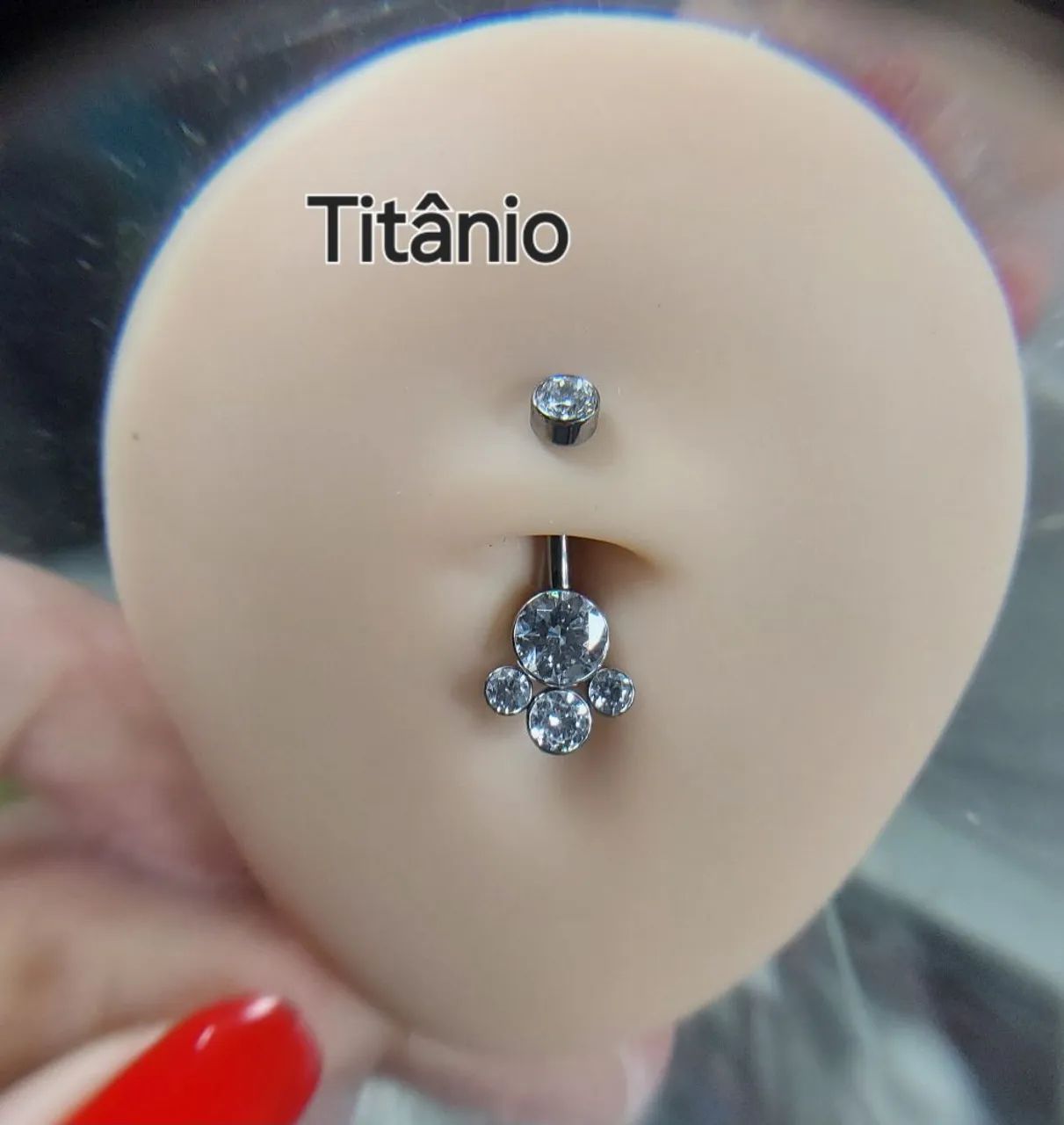 Brincos e piercings em aço e titânio  - Foto 5