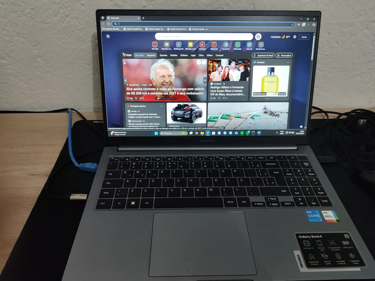Notebook Samsung Galaxy Book4
