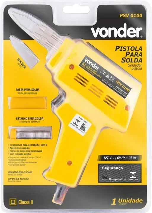 Pistola para Solda PSV 0100 Vonder - Foto 3