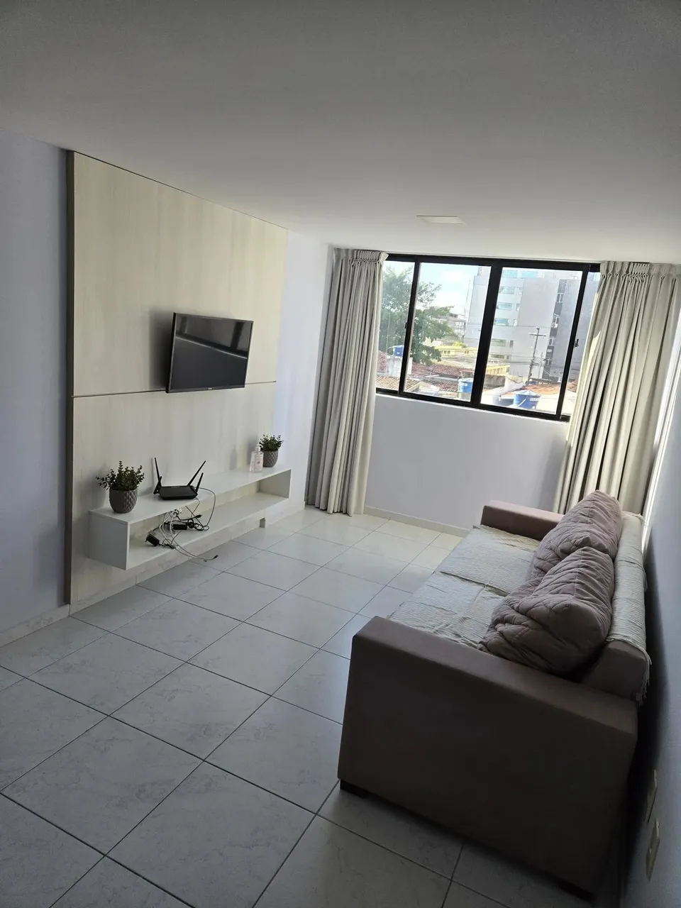 linda apartamento mobiliado para locação em Brisamar