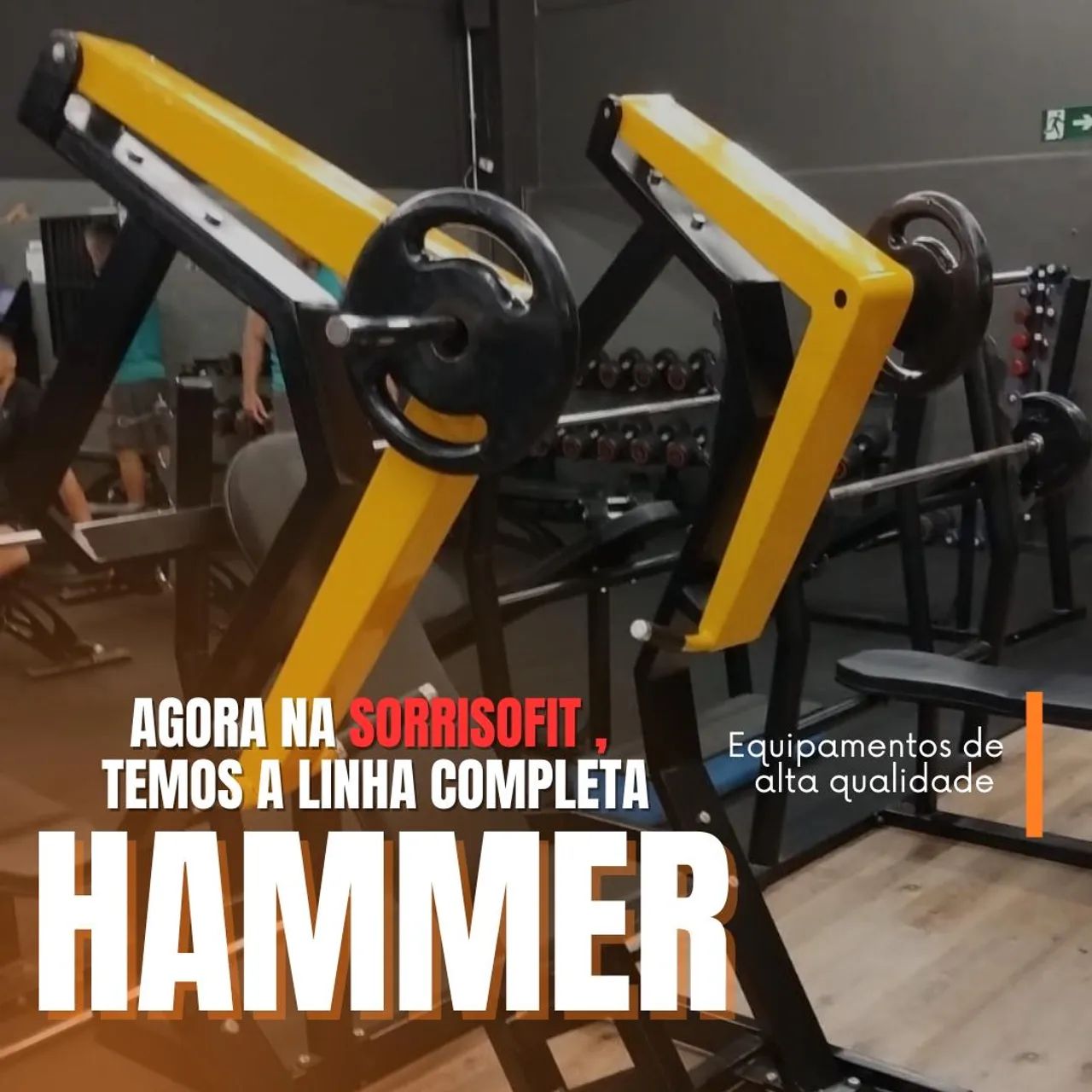 Equipamentos para academia