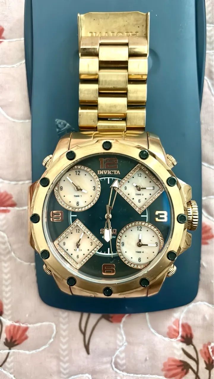 Relógio Invicta Shaq 33868 - Quartz - 58mm - 140 Diamantes - Foto 3