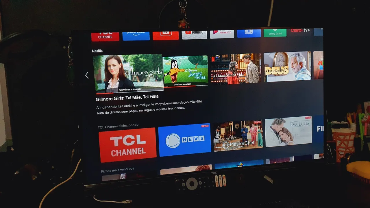 Smart TV TCL 32 Polegadas Android PASSO CARTÃO PEGO TROCA