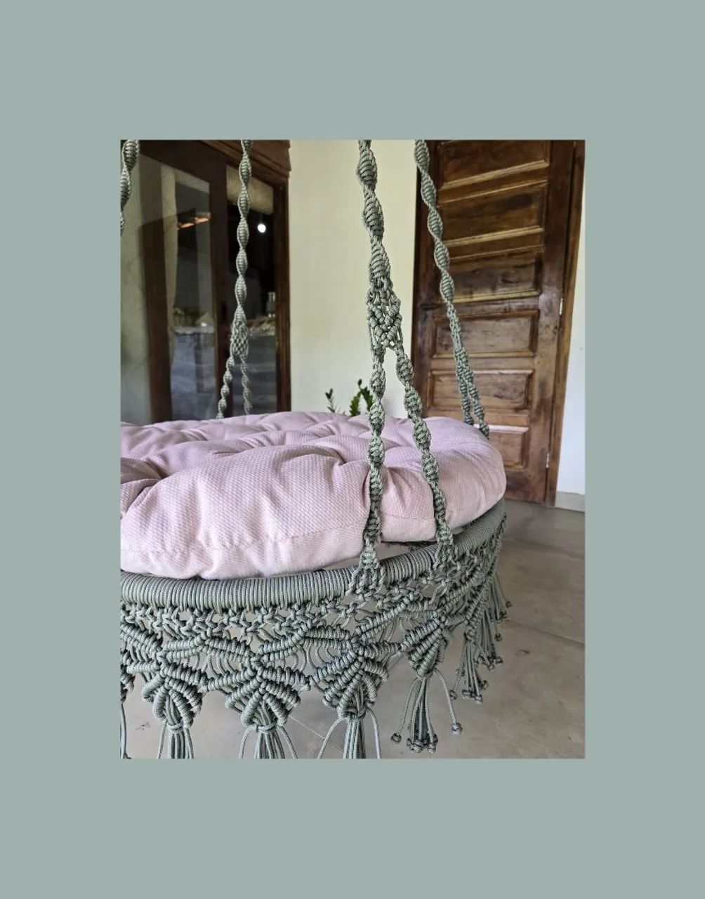 Balanço de macramê  - Foto 3