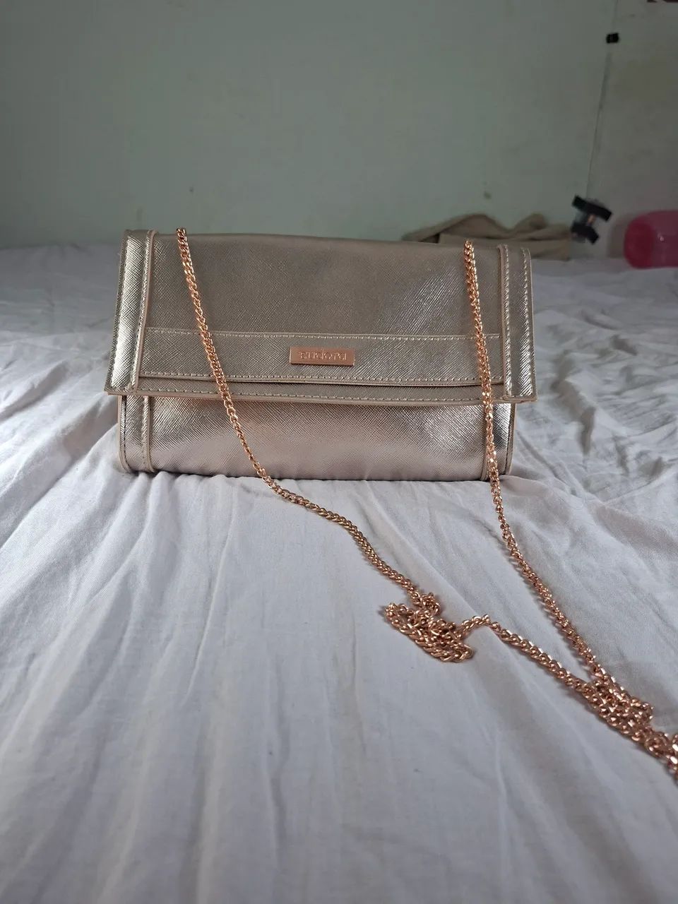 Bolsa Rosé de ombro Para Festas - Foto 4