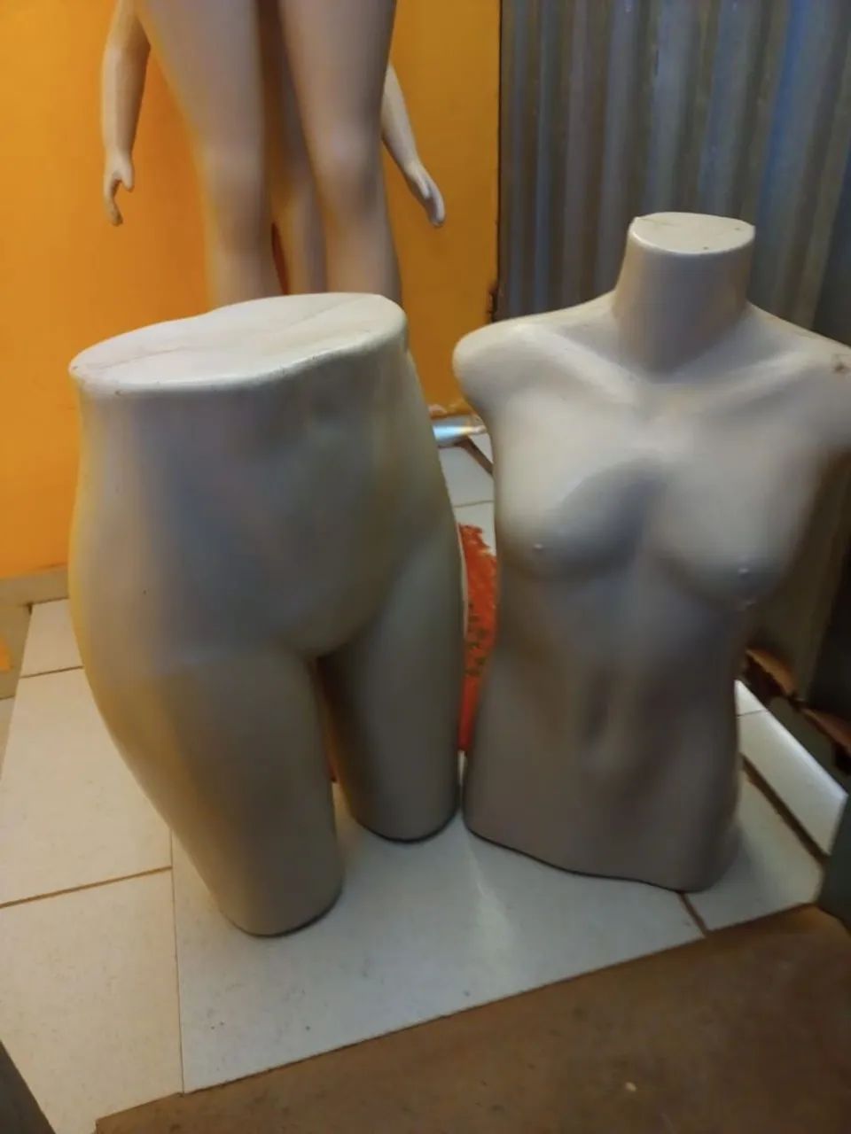 Manequins busto e cintura 