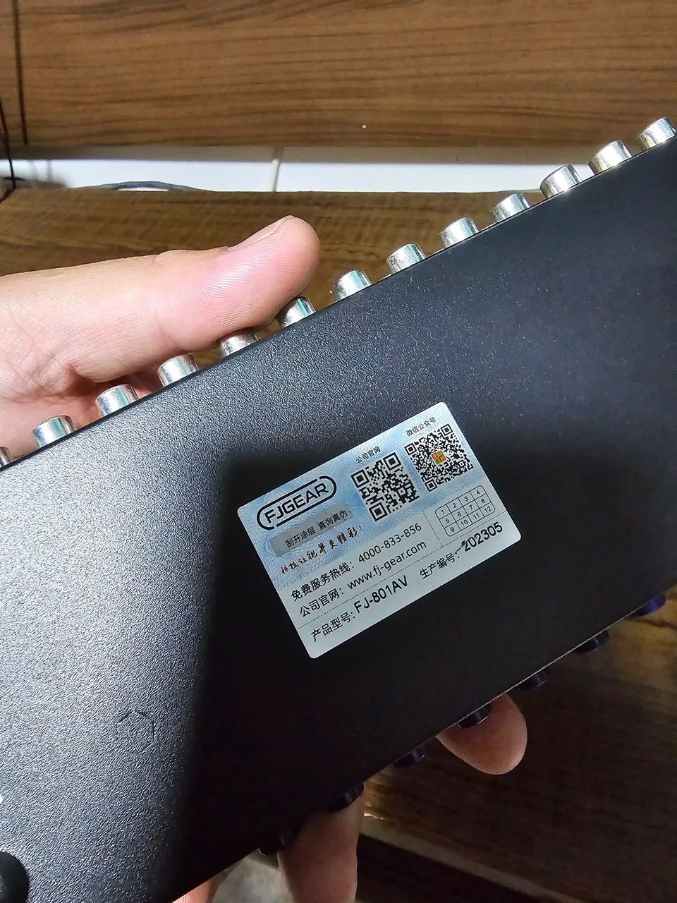 Switch com 8 portas audio e vídeo AV para consoles retro  - Foto 4