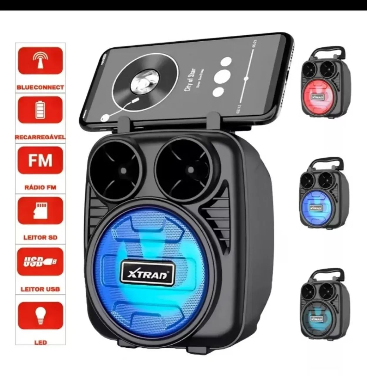 Caixa de som Bluetooth 