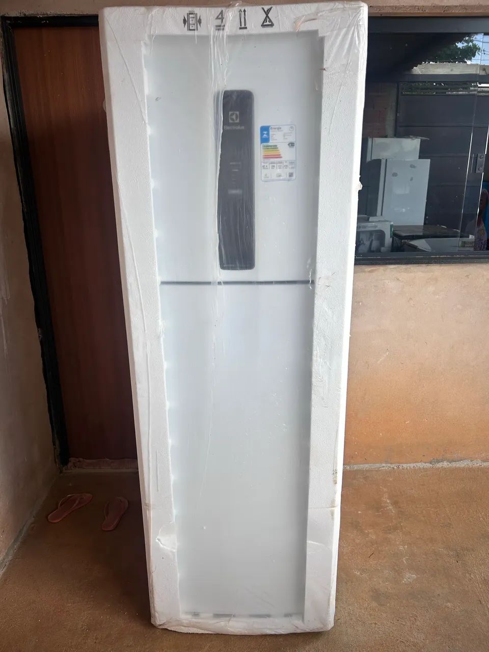 Geladeira nova sistema com mais economia de energia 