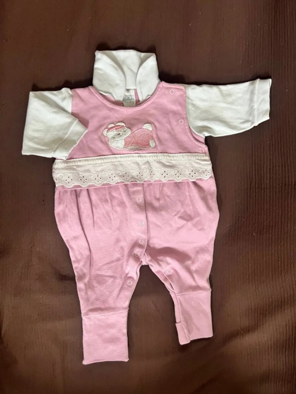 macacao para bebe RN a 3 meses 