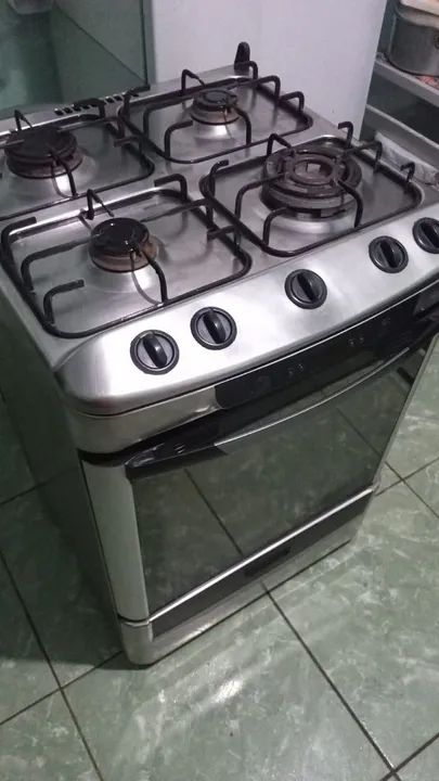 Fogão Inox Brastemp 4 Bocas  - Foto 3