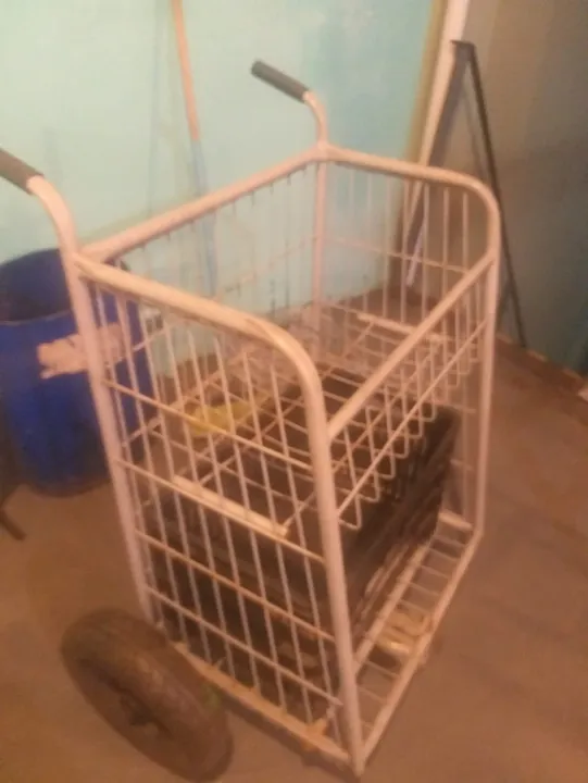 Carrinho Transporte de Compras 3rodas