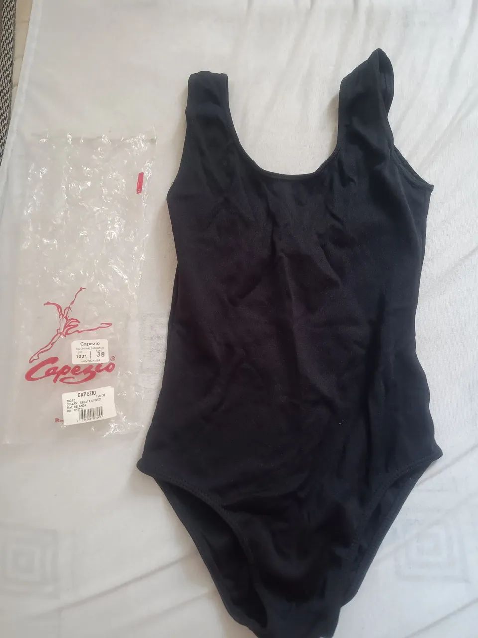 Maio  de balé e meia calça preta - Foto 2