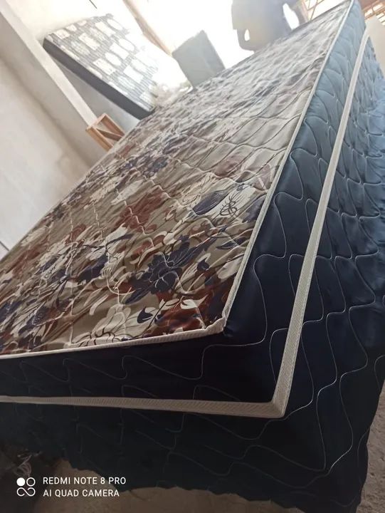 Cama box casa 