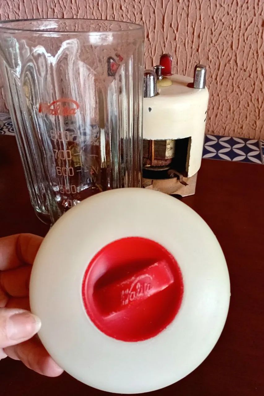Liquidificador vintage Wallita década de 50 - Foto 3