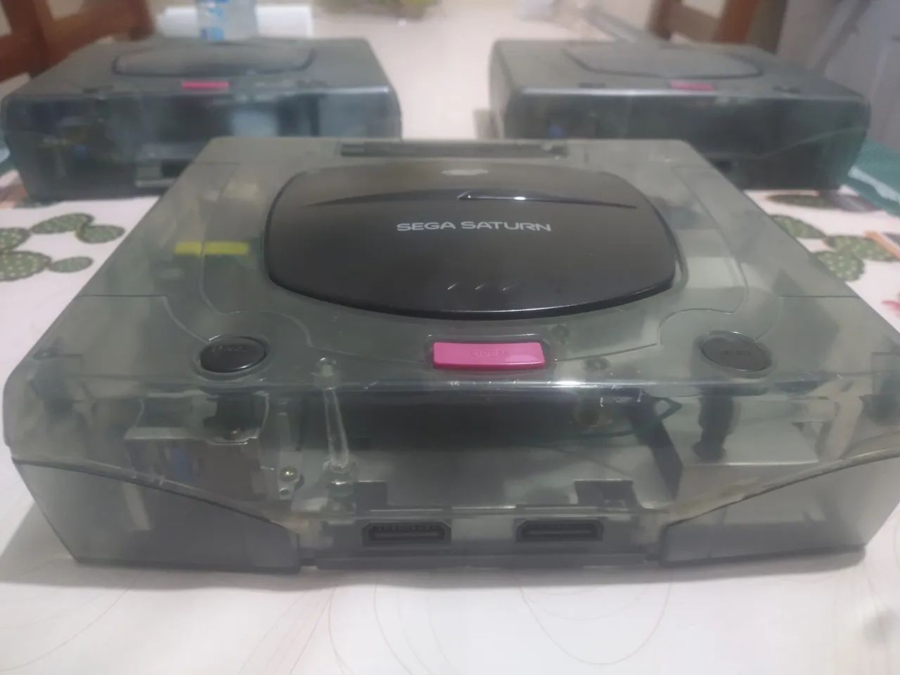 Sega Saturn Console Skeleton Transparente - Foto 3