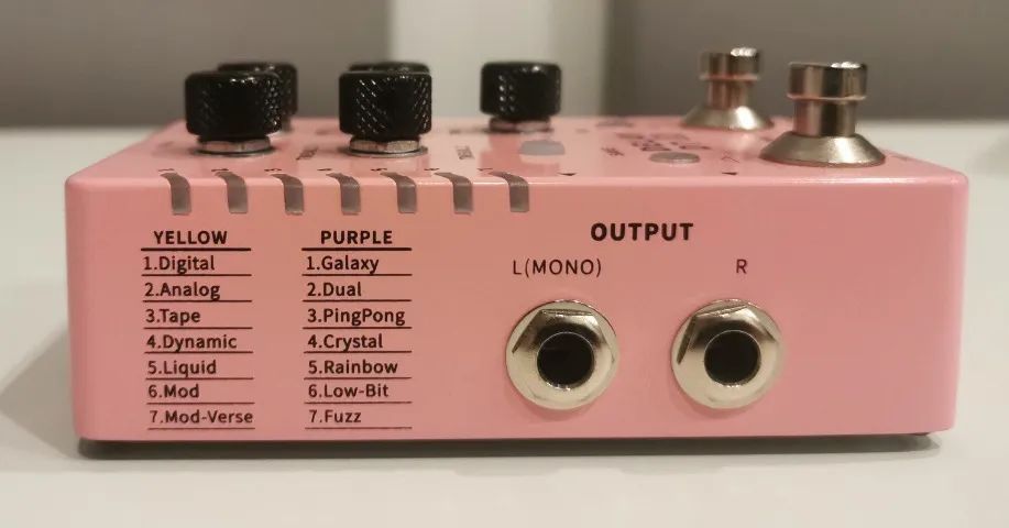ギター Mooer D7 X2 DELAY Pedal para guitarra efeito Delay D7 X2 - M722 Mooer