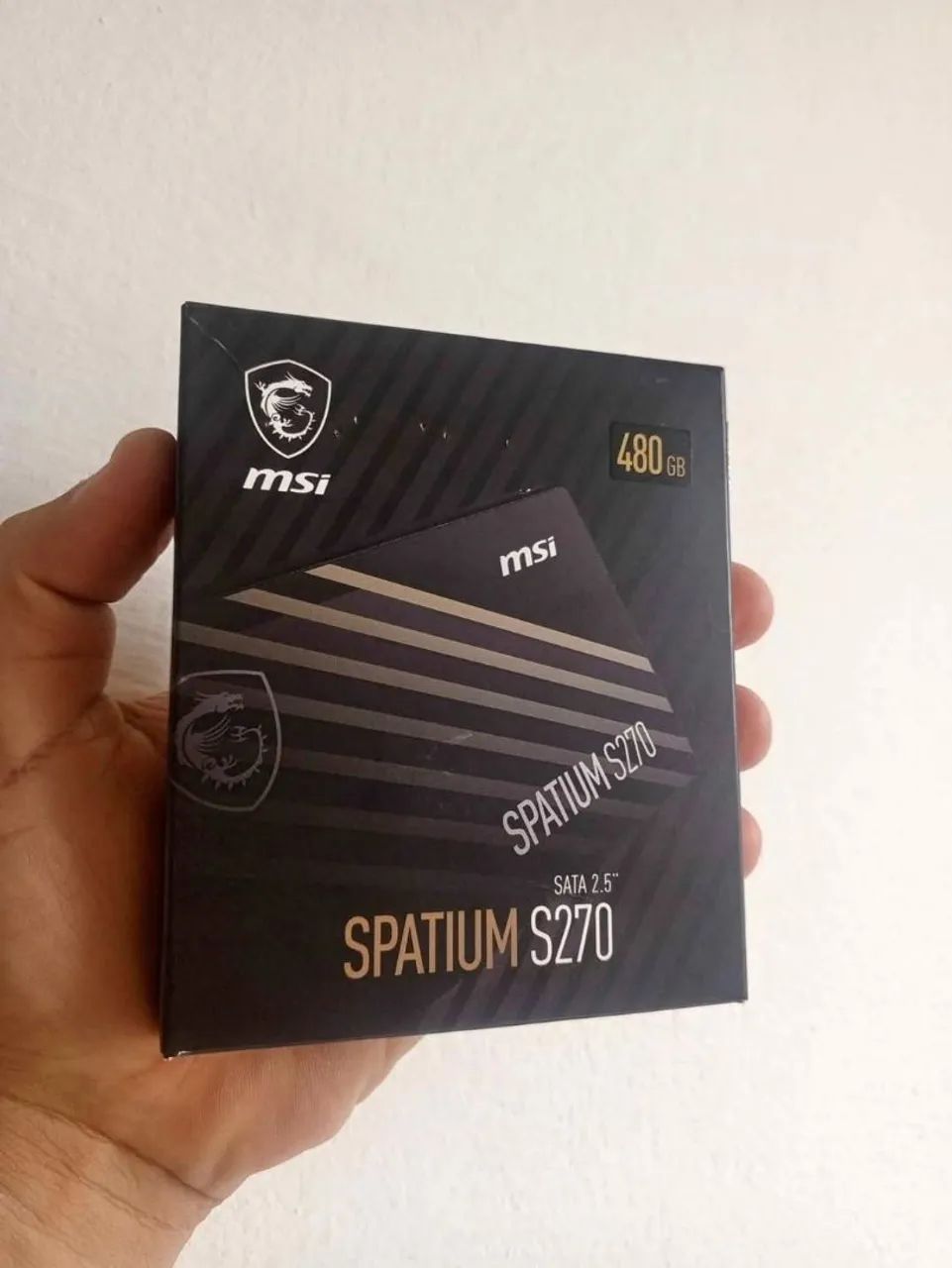 SSD MSI 480 GB Sata III - NOVO