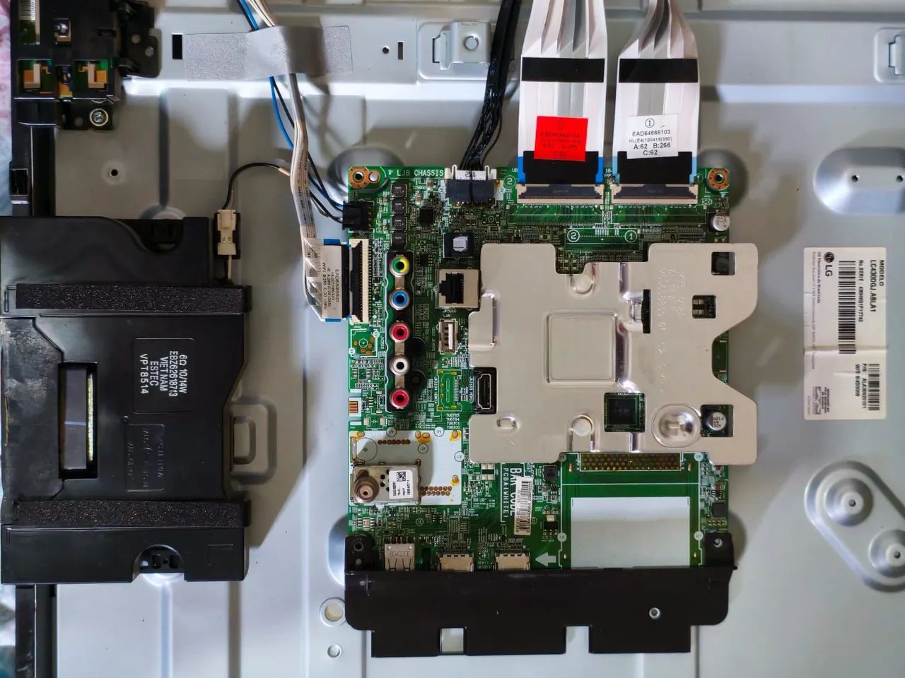 Placa principal smart tv LG modelo: 43UK6310PSE - Foto 4