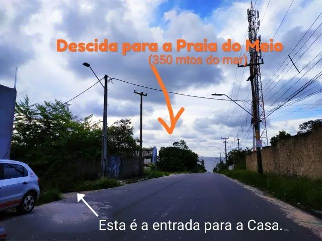 Casa de Temporada ou Hospedagem Duplex Linda na Praia do Meio/Araçagy(98)9.8.8.3.7-9.4.6.0 - Foto 7