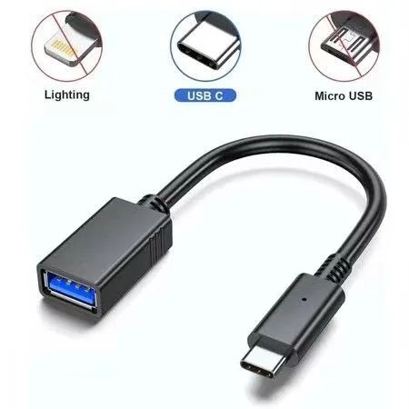 Cabo de Transferencia Otg Type c Usb - Foto 2
