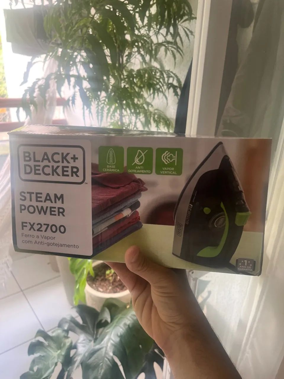 Ferro de Passar a Vapor Black+Decker FX2700 - Na caixa e com nota fiscal. Zerado! - Foto 2