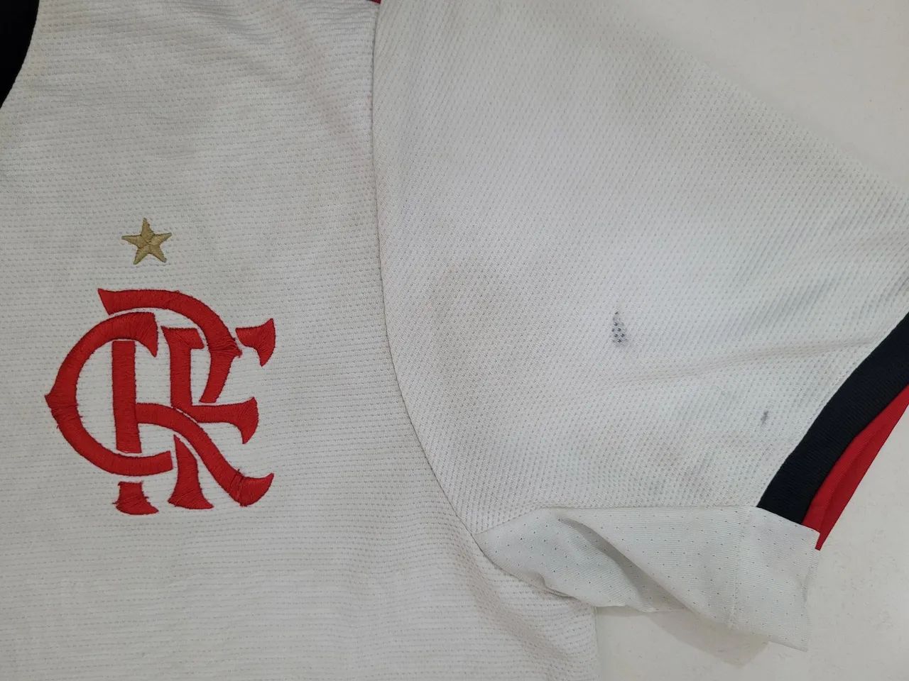 Camisa original Flamengo branca tam M - Foto 4