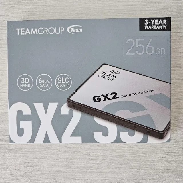 [Novo] SSD Team Group GX2 256GB, 2.5, Sata III 6GB/s, Leitura 500MB/s, Gravacao 400MB/s