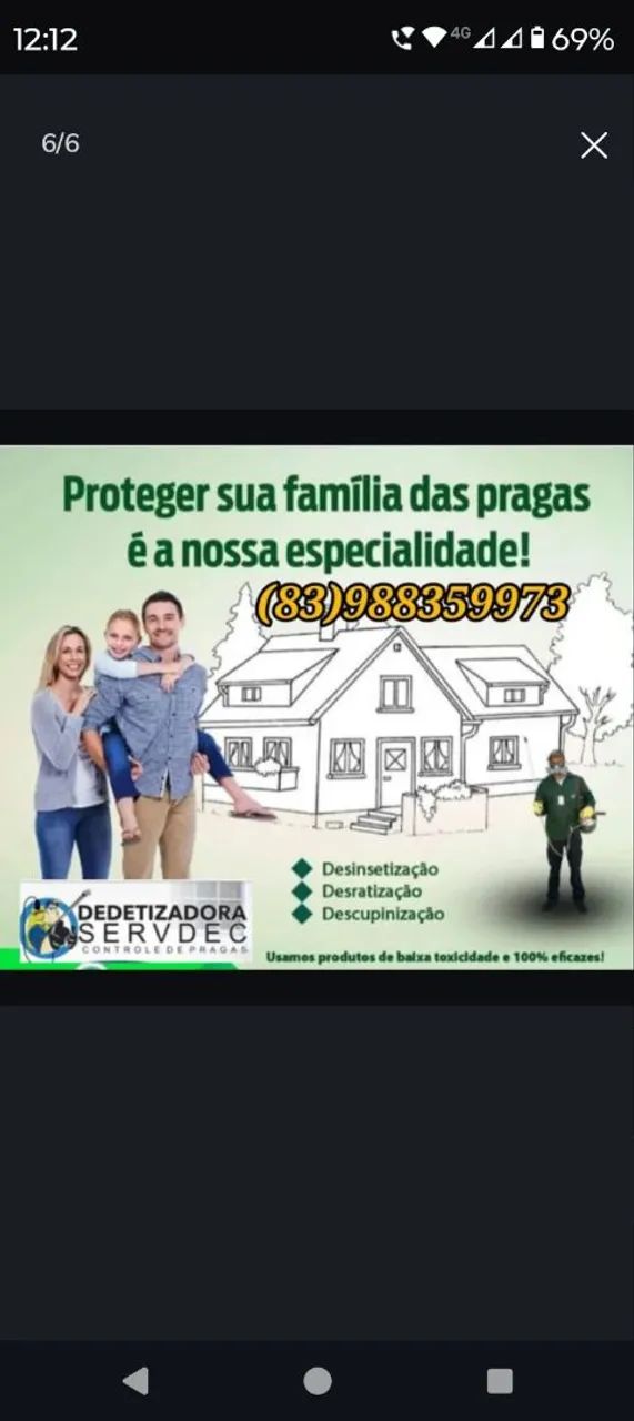 Dedetização e  Serviços a parti de R$ 100 - Foto 4