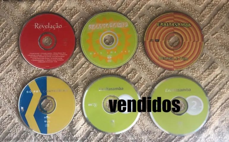 Lote com 4 CDs de Samba Exaltasamba + Grupo Revelação + Só Pra Contrariar - Foto 6