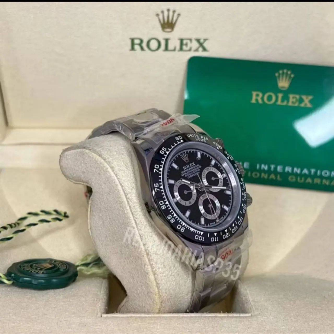 Rolex Daytona Black Dial - linha Premium AAA+Suíço - Foto 3