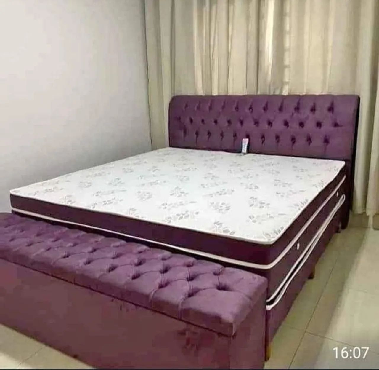 Cama Box Casal com Baú