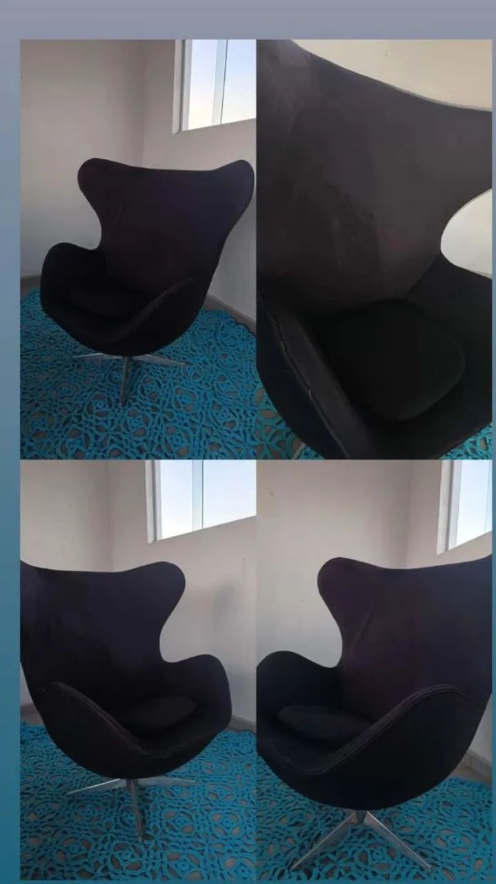 Poltrona Egg em ótimo estado - Foto 2