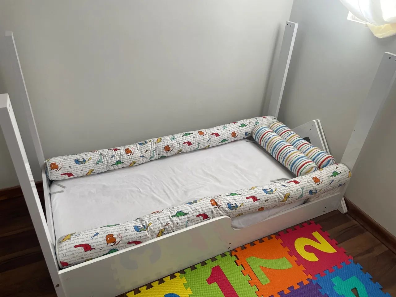 Cama Infantil com Grade de Proteção - Foto 2