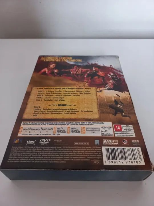 DVD Spartacus - 1ª Temporada - Foto 2