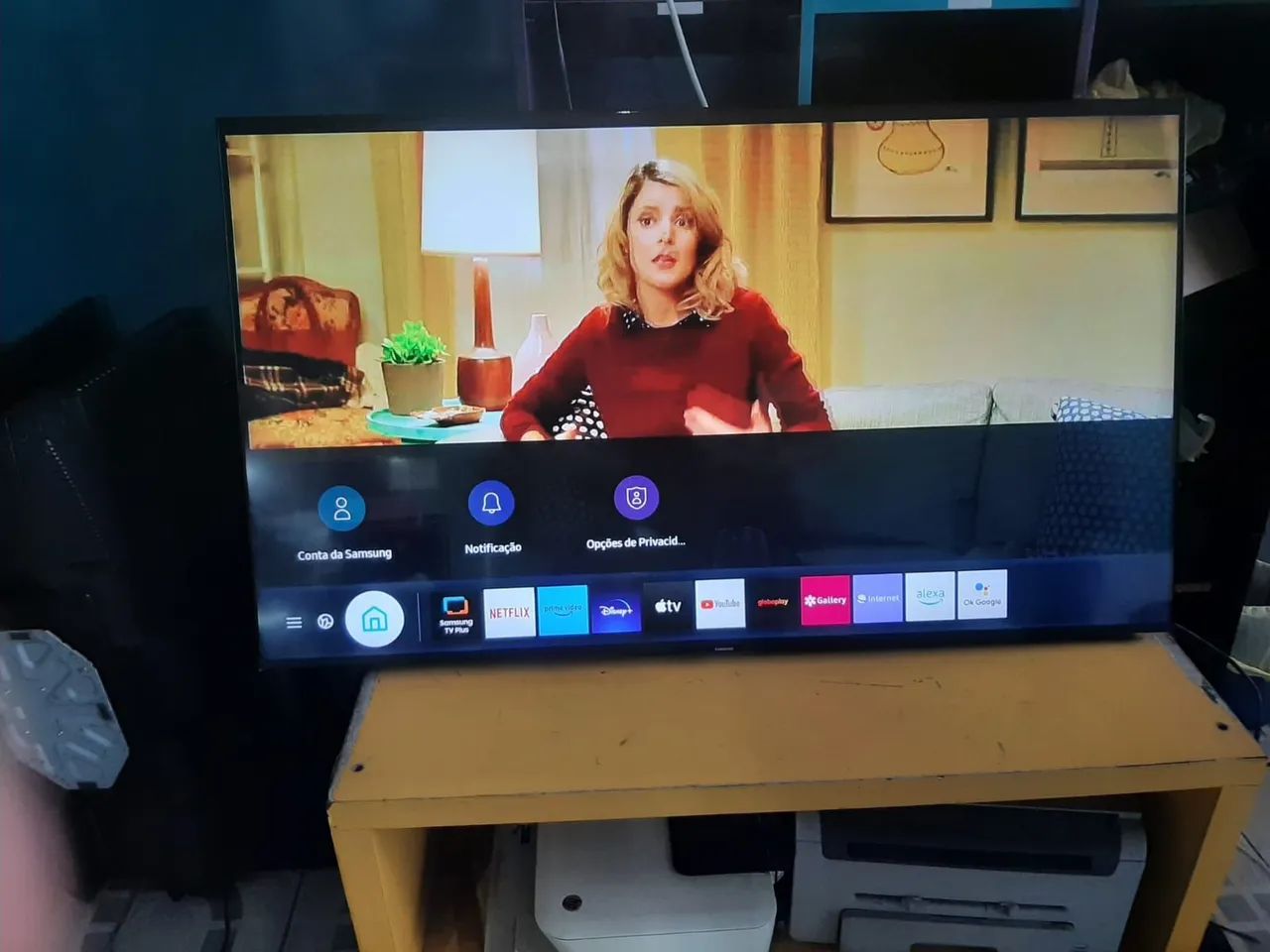 Vendo smartv Samsung 50 polegadas 4k com comando de voz e xbox R$ 1800,00