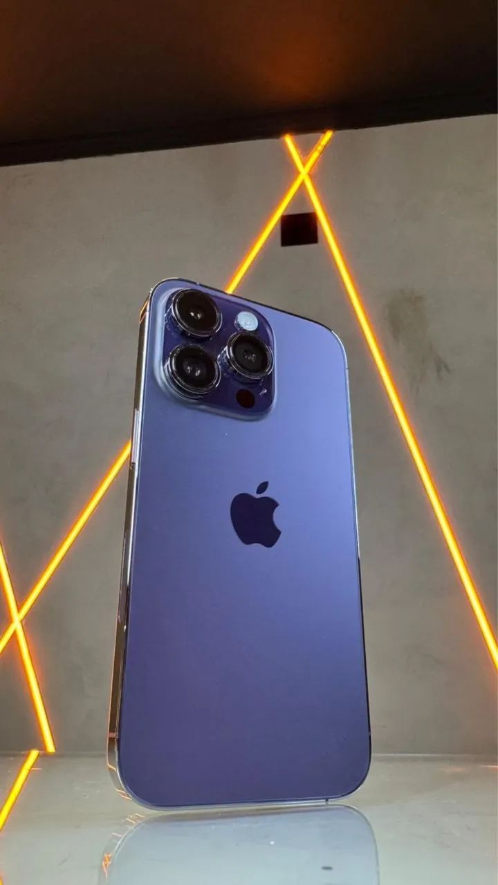 HOJE DISPONÍVEL O MODELO 14 PRO MAX ROXO SAUDE 85