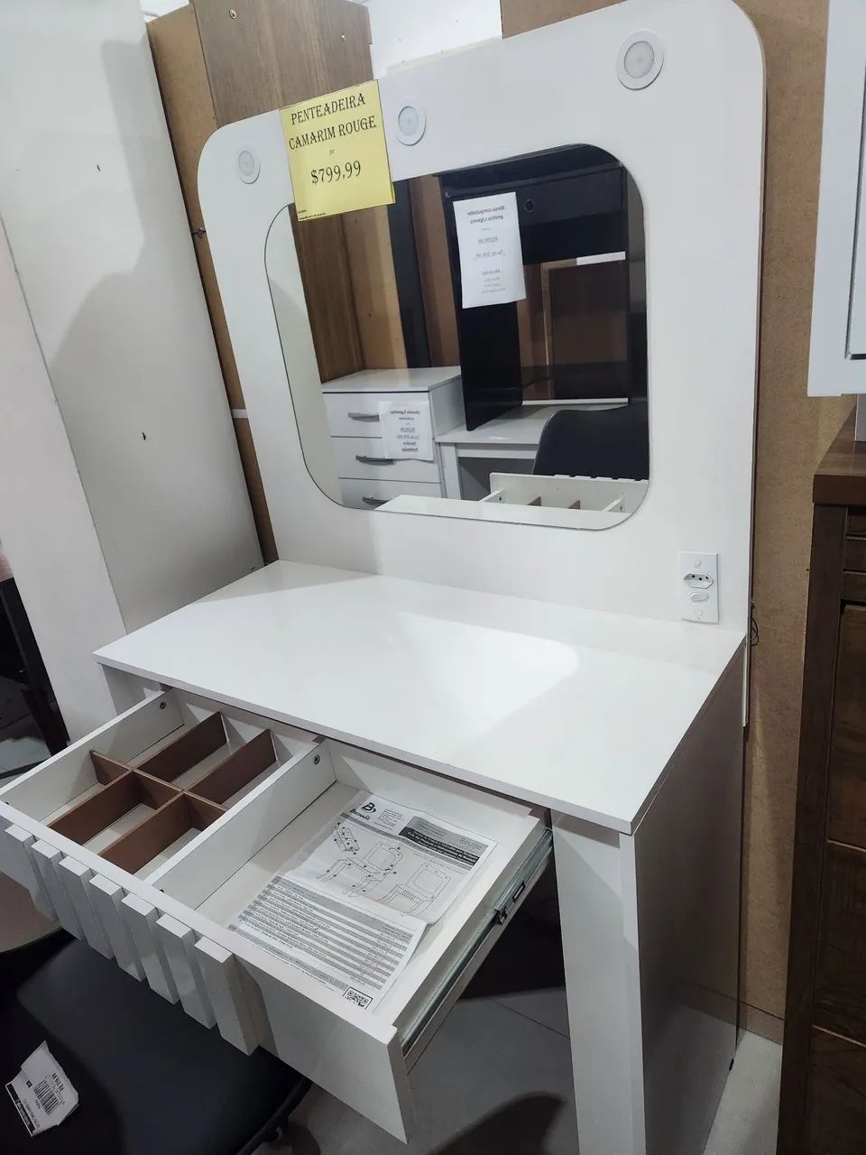 Penteadeira com Led nova - Foto 2