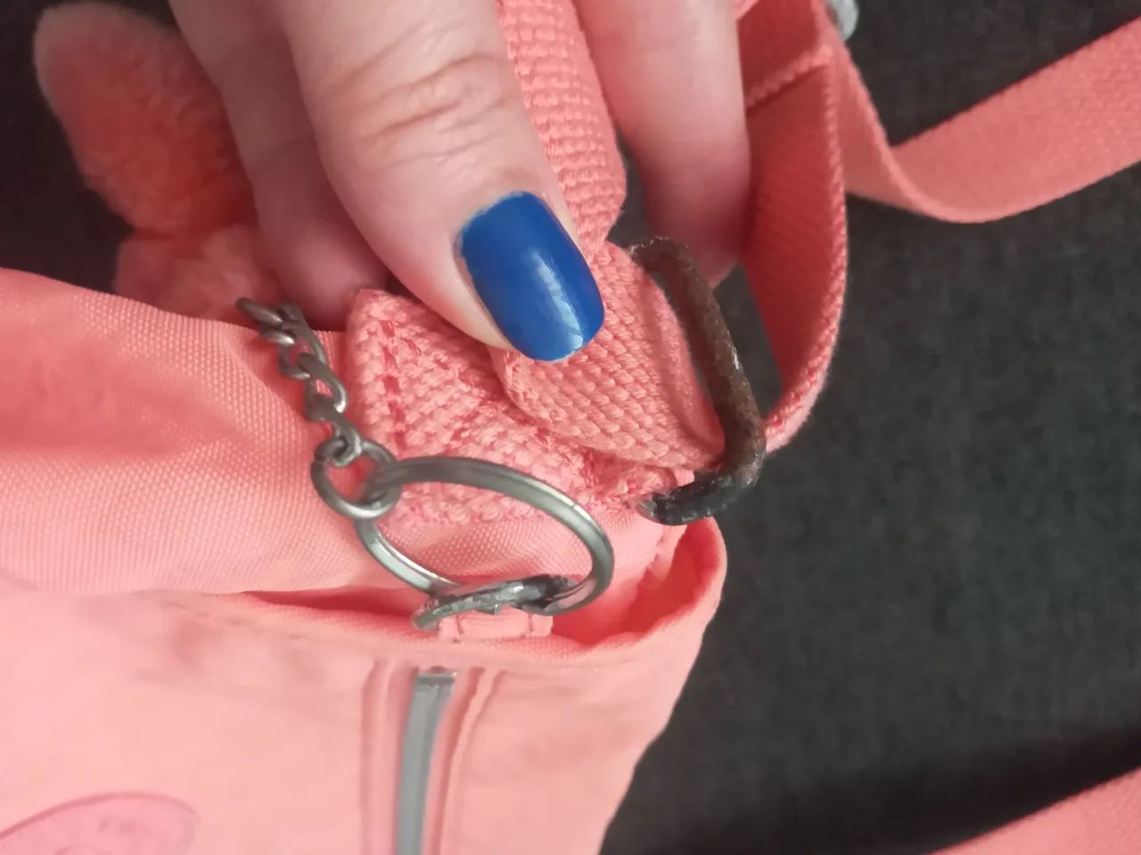 Bolsa  Kipling salmom pequena 16x23 - Foto 5